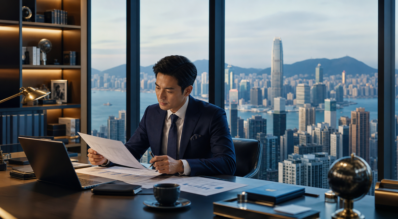 Business lounge representing Hong Kong Top Talent pathways